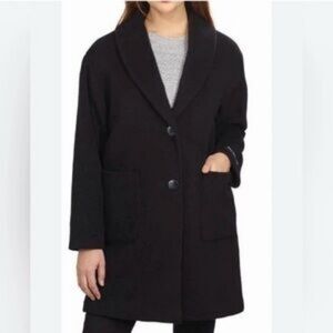 Derek Lam Black Pea Coat